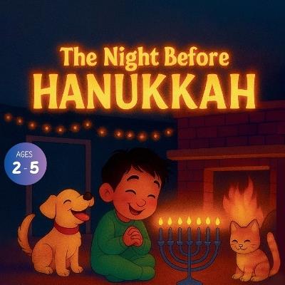 The Night Before Hanukkah - Bryan Aux,Jerry V,Amar Gandhi - cover