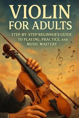 Violin for Adults: Step-by-Step Beginner's Guide to Playing, Practice, and Music Mastery - Alexander Rhea - cover
