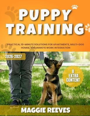Puppy Training: Practical 10-Minute Solutions for Apartments, Multi-Dog Homes, and Remote Work Integration - Maggie Reeves - cover