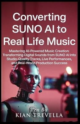 Converting SUNO AI to Real Life Music: Mastering AI-Powered Music Creation: Transforming Digital Sounds from SUNO AI into Studio-Quality Tracks, Live Performances, and Real-World Production Success - Kian Trevella - cover