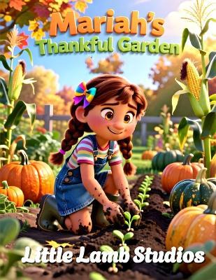 Mariah's Thankful Garden: A Christian Fall & Thanksgiving Story About Gratitude, Faith, and Sharing God's Blessings: A heartwarming Christian picture book that teaches thankfulness, kindness, and God's love during the harvest season for ages 3-8. - Little Lamb Studios - cover