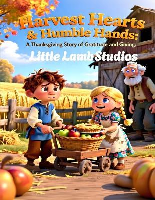 Harvest Hearts and Humble Hands: A Christian Thanksgiving Story About Gratitude and Serving Others - Little Lamb Studios - cover