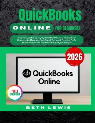 QuickBooks Online for Beginners 2026 - Beth Lewis - cover