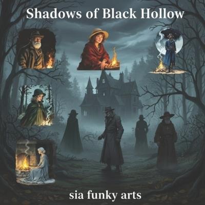 Shadows of Black Hollow: A Historical Mystery Thriller in a Small Town - Sia Funky Arts - cover