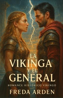 LA VIKINGA Y EL GENERAL. Romance Histórico Vikingo: Aventura, poder y deseo en una ciudad hecha de oro y mentiras. Ella trajo la tormenta. Él juró sobrevivir al deseo - Freda Arden - cover