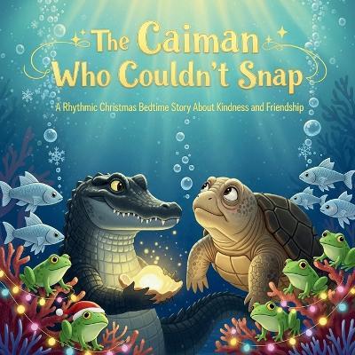 The Caiman Who Couldn't Snap: A Rhythmic Christmas Bedtime Story About Kindness and Friendship - Ronnie Mendivil - cover