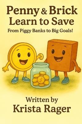 Penny & Brick Learn to Save: From Piggy Banks to Big Goals! - Krista Rager - cover