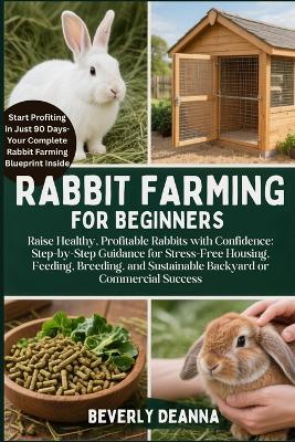 Rabbit Farming for Beginners: Raise Healthy, Profitable Rabbits with Confidence: Step-by-Step Guidance for Stress-Free Housing, Feeding, Breeding, and Sustainable Backyard or Commercial Success - Beverly Deanna - cover