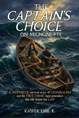 The Captain's Choice on Mignonette: A shipwreck survival story of cannibalism and the true crime legal precedent that still shapes the law - Kasper Emil R - cover