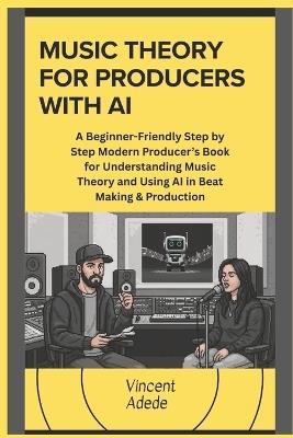 Music Theory for Producers with AI: A Beginner-Friendly Step by Step Modern Producer's Book for Understanding Music Theory and Using AI in Beat Making & Production - Vincent Adede - cover