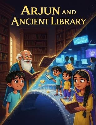 Arjun And The Ancient Library: A Story About the Magic of Books and the Joy of Sharing - Sooper Dooper Kids - cover