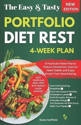 Portfolio Diet Reset: A Practical 4-Week Plan to Reduce Cholesterol, Improve Heart Health, and Enjoy Simple Plant-Based Eating - Elena Hartfield - cover