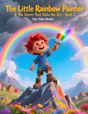 The Little Rainbow Painter & The Storm That Stole the Sky - Book 2: A Magical Tale About Facing Fear and Finding Courage - Epic Tales Studio - cover
