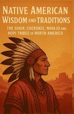 Native American Wisdom and Traditions: The Sioux, Cherokee, Navajo and Hopi Tribes of North America: A Comprehensive Guide to Indigenous Languages, Beliefs, Legends, Daily Life and Ancestral Wisdom of the Sioux, Cherokee, Navajo and Hopi Peoples - Jonathan D Clearwater - cover