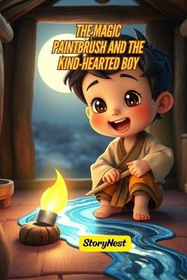 The Magic Paintbrush and the Kind-Hearted Boy: A Heartwarming Moral Story for Kids About Kindness, Sharing & Imagination: A Beautiful Bedtime Picture Story Teaching Values of Honesty, Helping Others & Creative Thinking for Children Ages 4-8 - Story Nest - cover