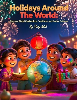 Holidays Around the World: Discover Global Celebrations, Traditions, and Festive Cultures: holidays around the world for kids, children's cultural traditions book, multicultural celebrations for children, global holidays picture book, world traditions - Stacy Adek - cover