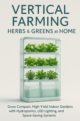 Vertical Farming: Herbs & Greens at Home: Grow Compact, High-Yield Indoor Gardens with Hydroponics, LED Lighting, and Space-Saving Systems - Lilly Van Der Post - cover