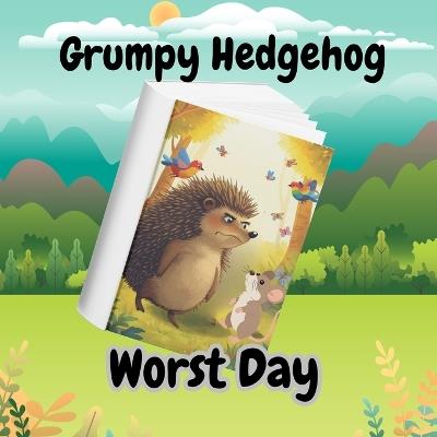 Grumpy Hedgehog Worst Day - Shahee Kid - cover