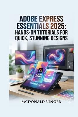 Adobe Express Essentials 2025: Hands-On Tutorials for Quick, Stunning Designs - McDonald Vinger - cover