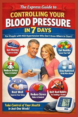 The Express Guide to Controlling Your Blood Pressure in 7 Days: People with mild hypertension who don't know where to start - Kevin Kant - cover