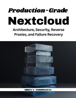 Production-Grade Nextcloud: Architecture, Security, Reverse Proxies, and Failure Recovery - Aiden V Thornwell - cover