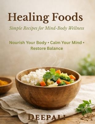 Healing Foods: Simple Recipes for Mind-Body Wellness: Nourish Your Body, Calm Your Mind, and Restore Balance Through Everyday Healing Meals - Deepali - cover