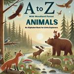 A to Z with Woodland Forest Animals: Discover and Learn the Alphabet with 26 Delightful Woodland Friends!