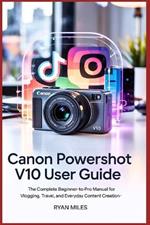 Canon PowerShot V10 User Guide