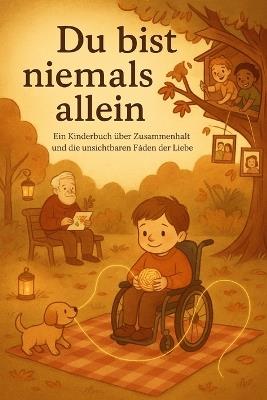 Du bist niemals allein: Ein Kinderbuch über Zusammenhalt und die unsichtbaren Fäden der Liebe - Lea Becker - cover