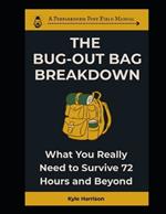 The Bug Out Bag Breakdown: What You Really Need To Survive 72 Hours and Beyond