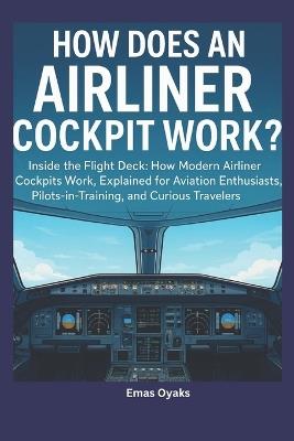 How Does an Airliner Cockpit Work: Inside the Flight Deck: How Modern Airliner Cockpits Work, Explained for Aviation Enthusiasts, Pilots-in-Training, and Curious Travelers - Emas Oyaks - cover