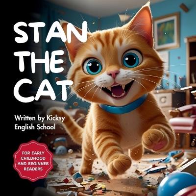 Stan the Cat - Kicksy English School - cover