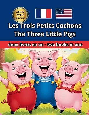 Les Trois Petits Cochons The Three Little Pigs Anglais Français English French Bilingue Bilingual - Rosa G Pagano - cover