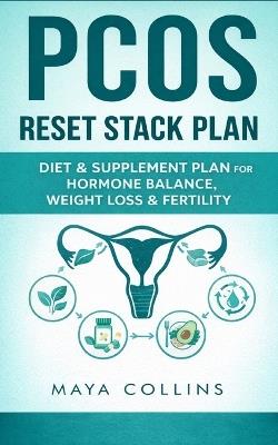 PCOS Reset Stack: Science-Backed Diet and Supplements for Hormone Balance, Fertility Boost, and Lasting Energy - Maya Collins - cover