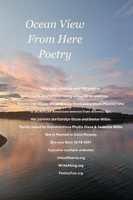 Ocean View From Here Poetry - Wyshandra Glaze - cover
