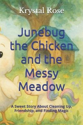 Junebug the Chicken and the Messy Meadow: A Sweet Story About Cleaning Up, Friendship, and Finding Magic - Krystal Rose - cover