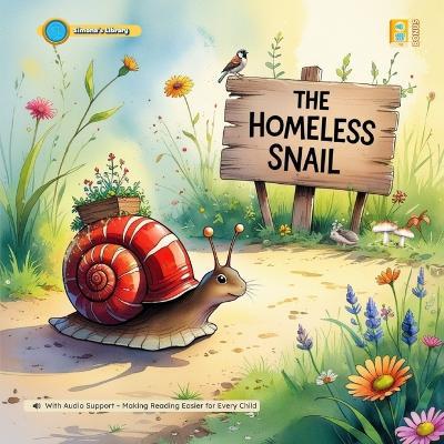 The Homeless Snail: With Audio Support - Making Reading Easier for Every Child - Simona Stefanakova Garcia - cover