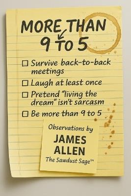 More Than 9 to 5 - James Allen - cover
