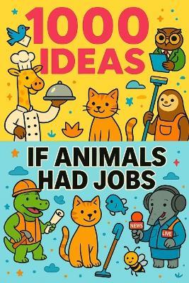 1000 Ideas: If Animals Had Jobs: Because even penguins need side hustles. - Sam Raven - cover