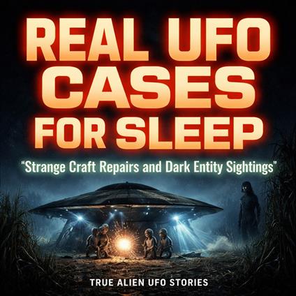 Real UFO Cases For Sleep: "Strange Craft Repairs and Dark Entity Sightings"