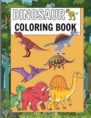 The Dinosaur Coloring Book - Paulette Henson - cover