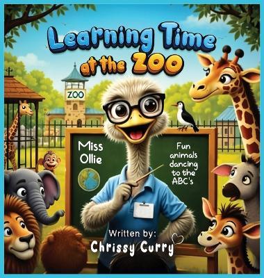 Learning Time at the Zoo - Chrissy Curry - cover