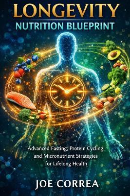 Longevity Nutrition Blueprint: Advanced Fasting, Protein Cycling, and Micronutrient Strategies for Lifelong Health - Joe Correa - cover