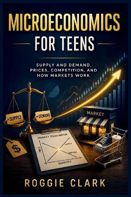 Microeconomics for Teens: A Simple Guide to Supply and Demand, Prices, Competition, and How Markets Work - Roggie Clark,Raj Clark - cover
