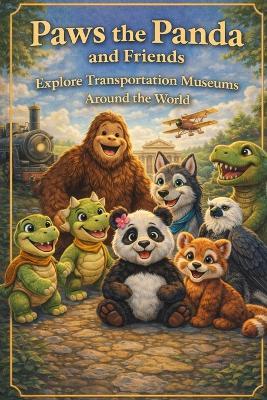 Paws the Panda and Friends Explore Transportation Museums Around the World - Caleanna Reeve - cover