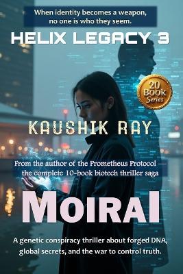 Moirai - HELIX LEGACY 3: A genetic conspiracy thriller about forged DNA, global secrets, and the war to control truth. - Kaushik Ray - cover
