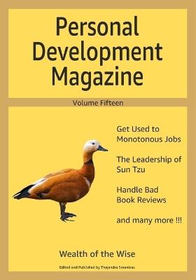 Personal Development Magazine - Volume Fifteen: Wealth of the Wise - Thejendra Sreenivas - cover
