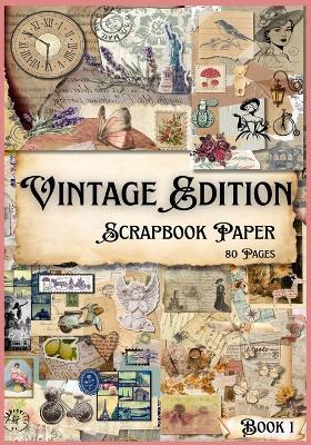 Vintage Edition: Scrapbook Paper 80 Pages Book 1 - Sunet Theron - cover
