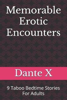 Memorable Erotic Encounters: 9 Taboo Bedtime Stories For Adults - Dante X - cover