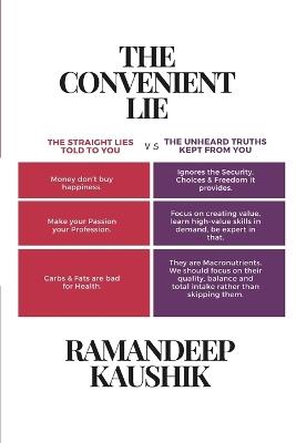 The Convenient LIE: Why Simplistic Wisdom Fails Us (And What Actually Works) - Ramandeep Kaushik - cover